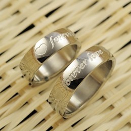 Anel De Casal Para Sempre Com Amor