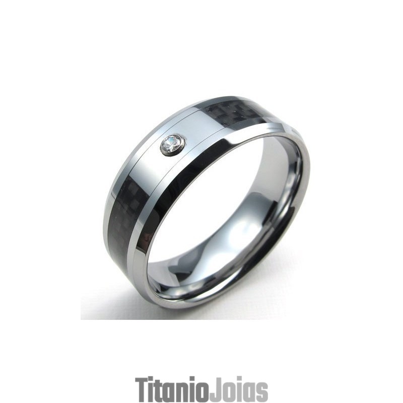 Anel De Titânio Com Forma Elegante E Cor Brilhante Para Ter Uma Longa História Anel De Titânio Com Forma Elegante E Cor Brilhante Para Ter Uma Longa História