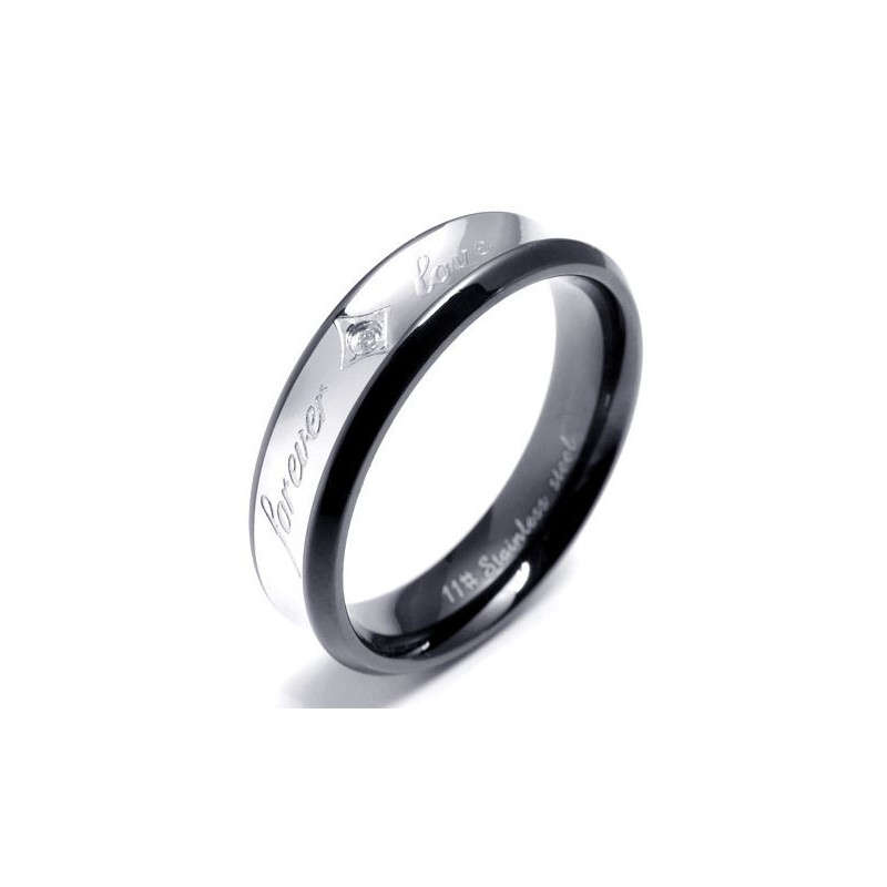 Anel De Titânio Com Formato Elegante, Cor Brilhante E Durável Em Uso Anel De Titânio Com Formato Elegante, Cor Brilhante E Durável Em Uso