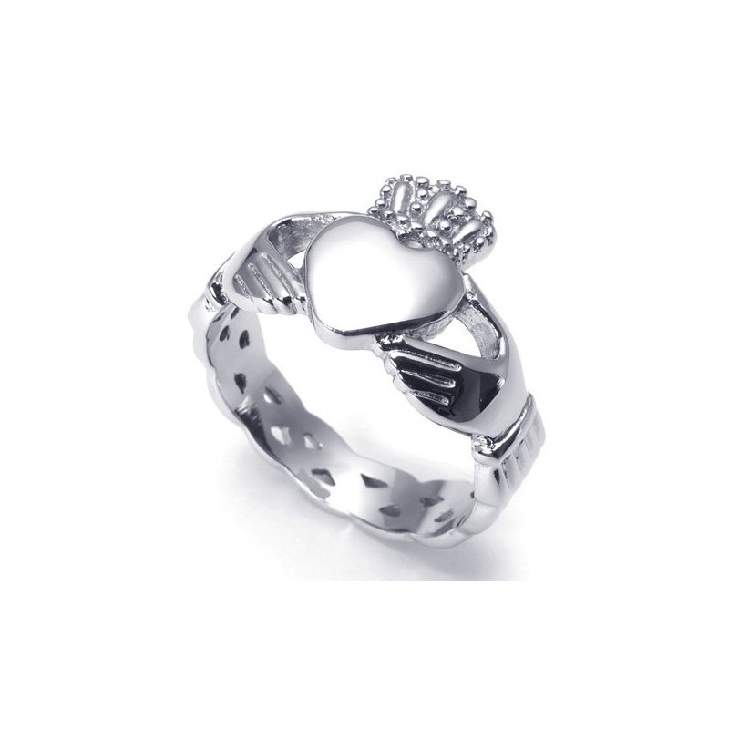 Lindo Design, Cor Brilhante, A Rainha Do Anel De Titânio De Qualidade