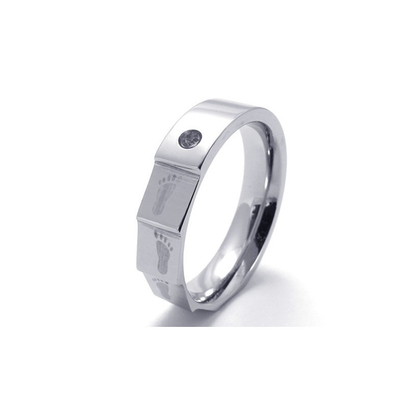 Anel De Titânio Com Formato Elegante, Cor Brilhante E Durável Em Uso Anel De Titânio Com Formato Elegante, Cor Brilhante E Durável Em Uso