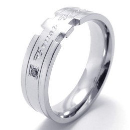 Anel De Titânio Com Formato Elegante E Brilho De Cor, Vendendo Bem Em Todo O Mundo