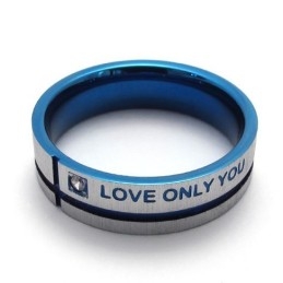 Lindo Design, Lindas Cores, Anel De Titânio De Qualidade Estável