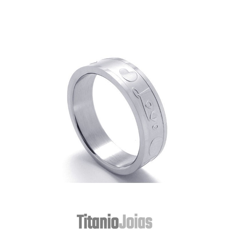 Padrões Da Moda, Brilho De Cores, O Rei Do Anel De Titânio De Qualidade