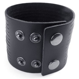 Pulseira De Couro De Titânio De Excelente Qualidade Com Design Hábil E Cores Delicadas