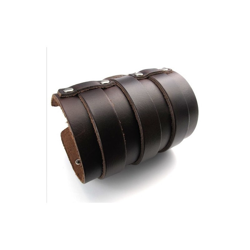 Pulseira De Couro De Titânio De Fabricação Habilidosa, Cores Delicadas E Qualidade Confiável