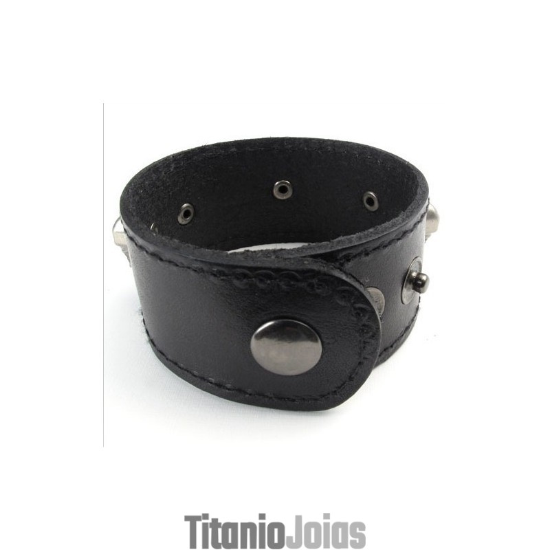 Pulseira De Couro De Titânio De Fabricação Habilidosa, Cores Delicadas E Qualidade Confiável