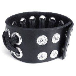 Pulseira De Couro De Titânio De Fabricação Habilidosa, Cores Delicadas E Qualidade Confiável