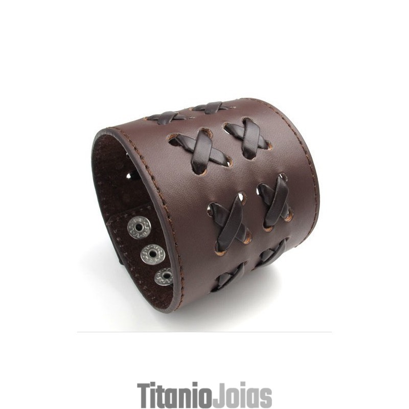 Pulseira De Couro De Titânio De Qualidade Confiável E Cores Delicadas Finamente Processadas Pulseira De Couro De Titânio De Qualidade Confiável E Cores Delicadas Finamente Processadas
