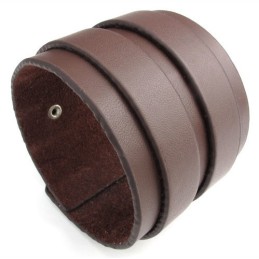 Pulseira De Couro De Titânio De Fabricação Habilidosa, Cores Delicadas E Qualidade Confiável