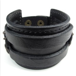 Pulseira De Couro De Titânio De Fabricação Habilidosa, Cores Delicadas E Qualidade Confiável