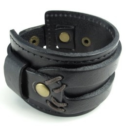 Pulseira De Couro De Titânio De Fabricação Habilidosa, Cores Delicadas E Qualidade Confiável
