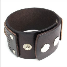 Pulseira De Couro De Titânio De Fabricação Habilidosa, Cores Delicadas E Qualidade Confiável