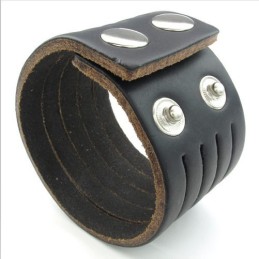 Pulseira De Couro De Titânio De Fabricação Habilidosa, Cores Delicadas E Qualidade Confiável