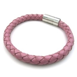 Pulseira De Couro De Titânio De Excelente Qualidade Com Design Hábil E Cores Delicadas