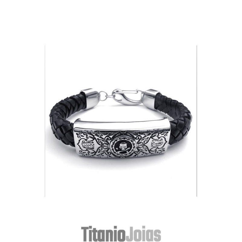 Design Atraente, Cores Delicadas, Pulseira De Couro De Titânio De Excelente Qualidade Design Atraente, Cores Delicadas, Pulseira De Couro De Titânio De Excelente Qualidade