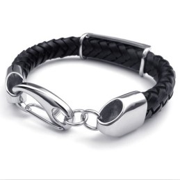 Design Atraente, Cores Delicadas, Pulseira De Couro De Titânio De Excelente Qualidade