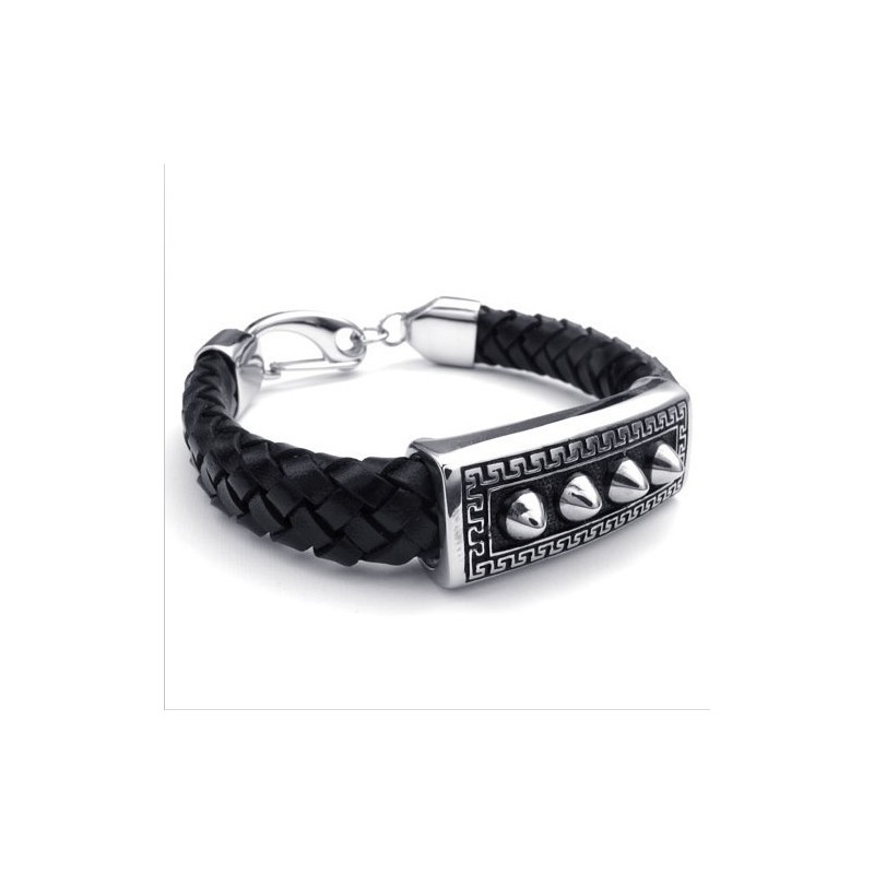 Pulseira De Couro De Titânio Com Design Hábil, Cores Delicadas E Qualidade Confiável Pulseira De Couro De Titânio Com Design Hábil, Cores Delicadas E Qualidade Confiável