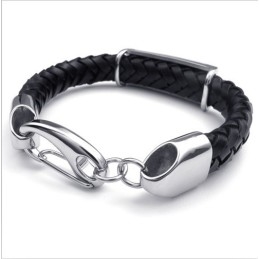 Design Atraente, Cores Delicadas, Pulseira De Couro De Titânio De Excelente Qualidade