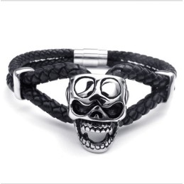Design Atraente, Cores Delicadas, Pulseira De Couro De Titânio De Excelente Qualidade