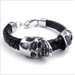 Pulseira De Couro De Titânio Com Design Moderno, Cores Delicadas E Qualidade Confiável