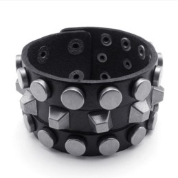 Pulseira De Couro De Titânio Com Design Moderno E Cores Delicadas De Excelente Qualidade
