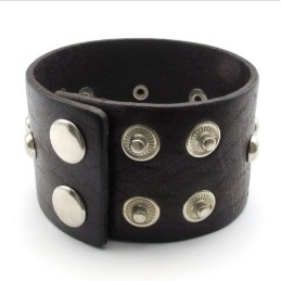 Pulseira De Couro De Titânio De Fabricação Habilidosa, Cores Delicadas E Qualidade Confiável