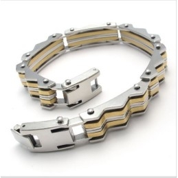 Pulseira De Titânio De Excelente Qualidade Com Design Destro E Cores Brilhantes