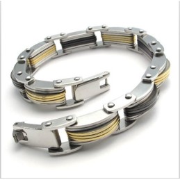 Pulseira De Titânio De Qualidade Estável E Com Cores Brilhantes E De Fabricação Habilidosa