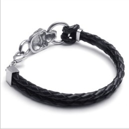 Pulseira De Couro De Titânio De Qualidade Estável E Cores Delicadas Com Design Hábil