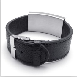 Design Atraente, Cores Delicadas, Pulseira De Couro De Titânio De Qualidade Confiável