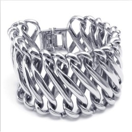 Pulseira De Titânio Com Formato Elegante, Cor Brilhante E Qualidade Confiável