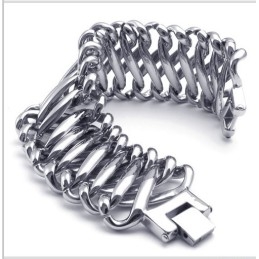Pulseira De Titânio Com Formato Elegante, Cor Brilhante E Qualidade Confiável