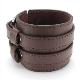 Pulseira De Couro De Titânio De Excelente Qualidade Com Design Hábil E Cores Delicadas