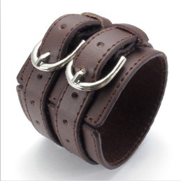 Pulseira De Couro De Titânio De Excelente Qualidade Com Design Hábil E Cores Delicadas
