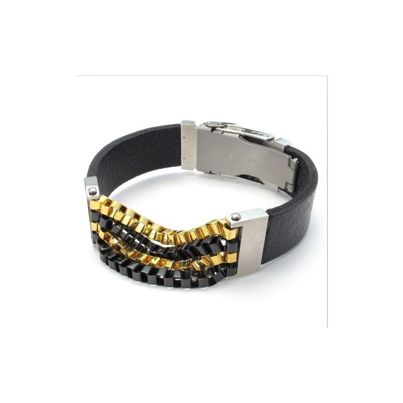 Design Atraente, Lindas Cores, Pulseira De Couro De Titânio De Excelente Qualidade Design Atraente, Lindas Cores, Pulseira De Couro De Titânio De Excelente Qualidade