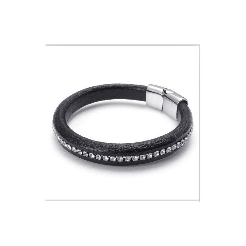 Pulseira De Couro De Titânio De Qualidade Estável E Cores Delicadas Com Design Hábil
