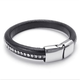 Pulseira De Couro De Titânio De Qualidade Estável E Cores Delicadas Com Design Hábil