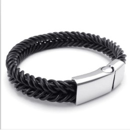 Pulseira De Couro De Titânio De Qualidade Estável E Cores Delicadas Com Design Hábil