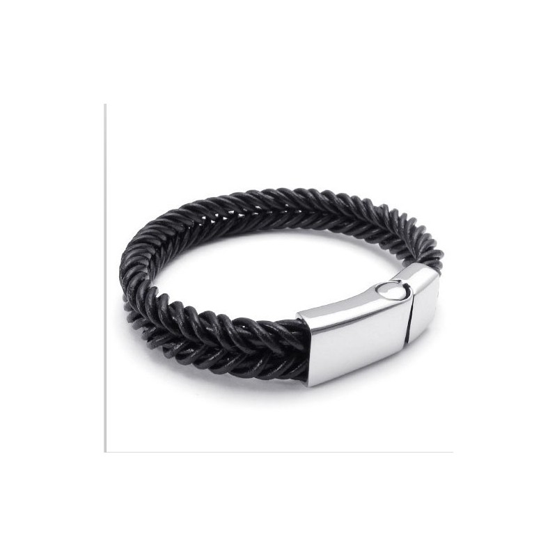 Pulseira De Couro De Titânio De Qualidade Estável E Cores Delicadas Com Design Hábil