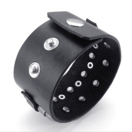 Pulseira De Couro De Titânio De Fabricação Habilidosa, Cores Delicadas E Qualidade Confiável