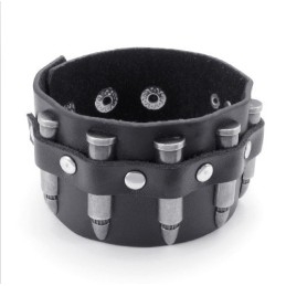Pulseira De Couro De Titânio De Fabricação Habilidosa, Cores Delicadas E Qualidade Confiável