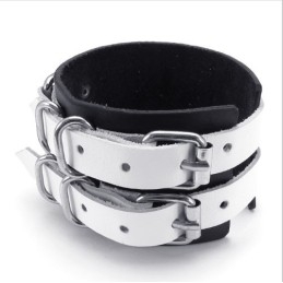 Pulseira De Couro De Titânio De Fabricação Habilidosa, Cores Delicadas E Qualidade Confiável