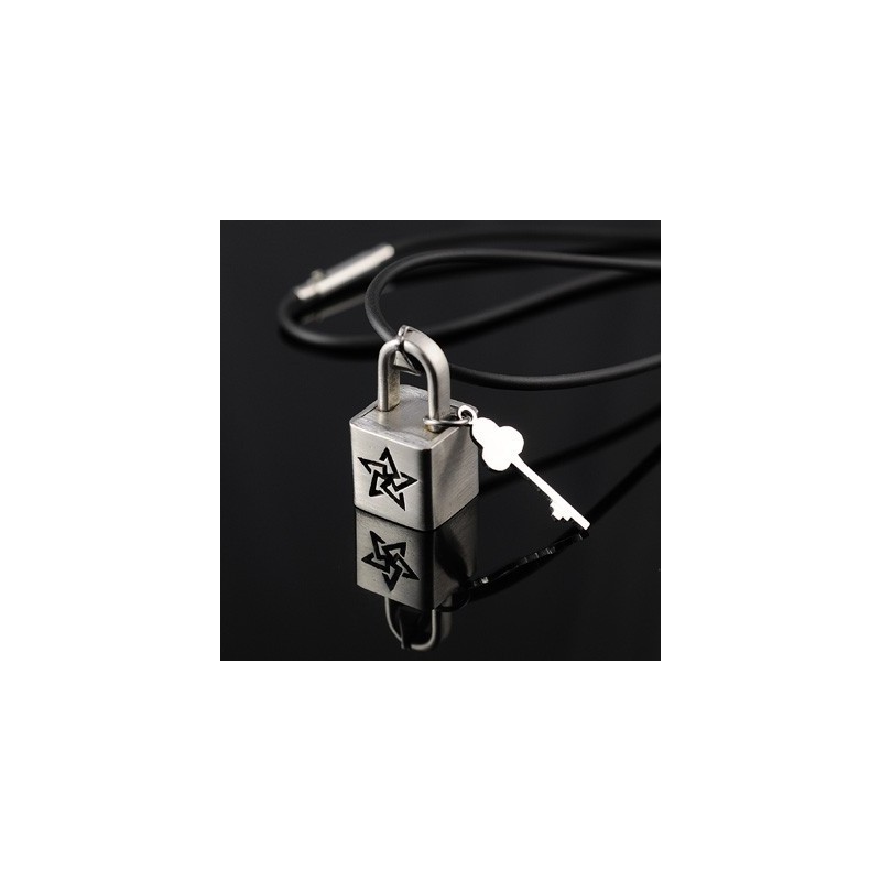 Colar Com Pingente De Estrela De Cinco Pontas Em Titânio Colar Com Pingente De Estrela De Cinco Pontas Em Titânio