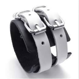 Pulseira De Couro De Titânio De Fabricação Habilidosa, Cores Delicadas E Qualidade Confiável
