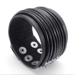 Pulseira De Couro De Titânio De Fabricação Habilidosa, Cores Delicadas E Qualidade Confiável
