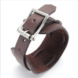 Pulseira De Couro De Titânio De Fabricação Habilidosa, Cores Delicadas E Qualidade Confiável