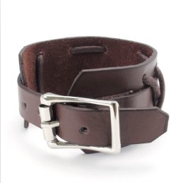 Pulseira De Couro De Titânio De Fabricação Habilidosa, Cores Delicadas E Qualidade Confiável