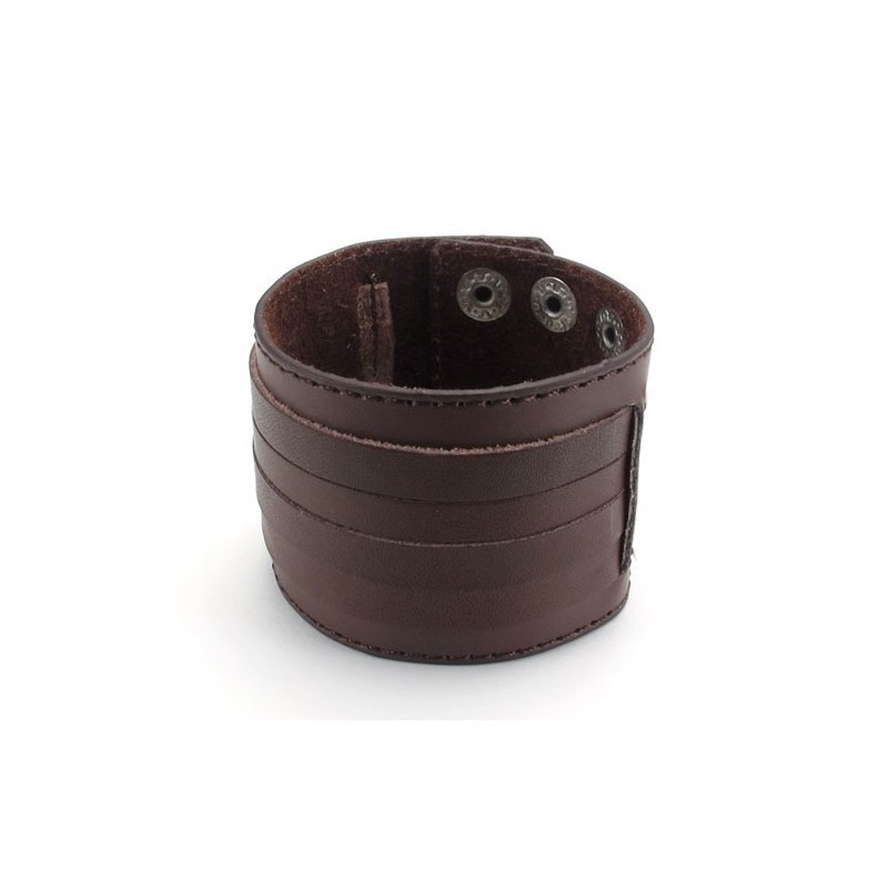 Pulseira De Couro De Titânio De Fabricação Habilidosa, Cores Delicadas E Qualidade Confiável