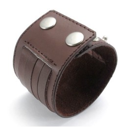 Pulseira De Couro De Titânio De Fabricação Habilidosa, Cores Delicadas E Qualidade Confiável
